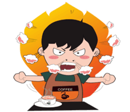 coffee Maker ( Barista) sticker #7559290