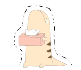 Lizard GOMA sticker sticker #7559377