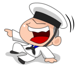 Taiwan Cute Navy sticker #7559940