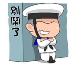 Taiwan Cute Navy sticker #7559942
