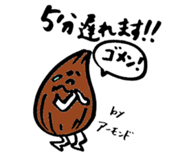 Tamu's Mixed nuts sticker #7559993