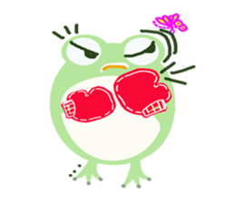 Mr.&Mrs.Green Frog sticker #7560296