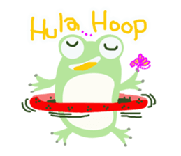 Mr.&Mrs.Green Frog sticker #7560297