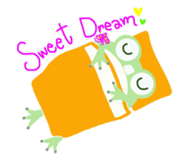 Mr.&Mrs.Green Frog sticker #7560302