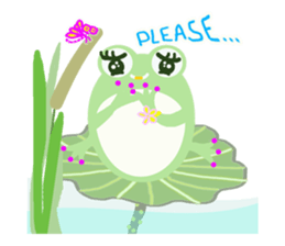 Mr.&Mrs.Green Frog sticker #7560312