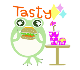 Mr.&Mrs.Green Frog sticker #7560313