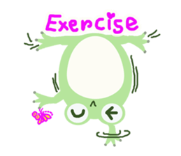 Mr.&Mrs.Green Frog sticker #7560314