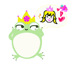 Mr.&Mrs.Green Frog sticker #7560316