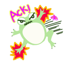 Mr.&Mrs.Green Frog sticker #7560323