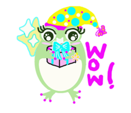 Mr.&Mrs.Green Frog sticker #7560324