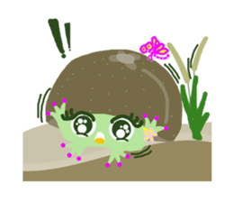 Mr.&Mrs.Green Frog sticker #7560329