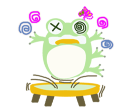 Mr.&Mrs.Green Frog sticker #7560330