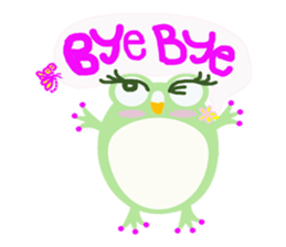 Mr.&Mrs.Green Frog sticker #7560331