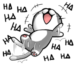 Stickers with a pretty cat (french) sticker #7560434