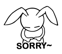 Cute Pink Rabbit Stickers sticker #7560737