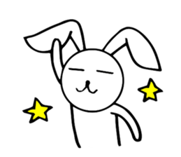 Cute Pink Rabbit Stickers sticker #7560740