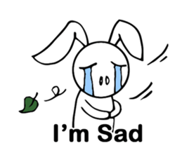 Cute Pink Rabbit Stickers sticker #7560744