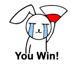 Cute Pink Rabbit Stickers sticker #7560750