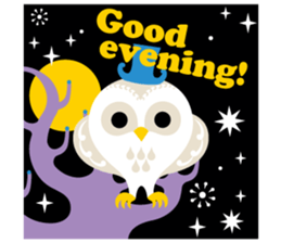 Cute girl & animals,for daily greeting sticker #7561214