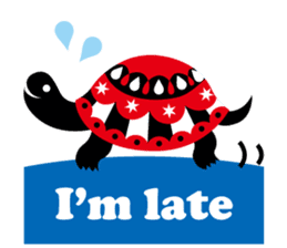 Cute girl & animals,for daily greeting sticker #7561215