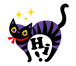 Cute girl & animals,for daily greeting sticker #7561223