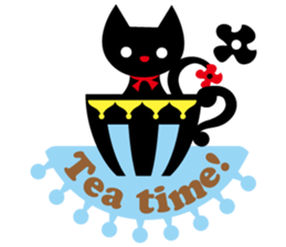 Cute girl & animals,for daily greeting sticker #7561230