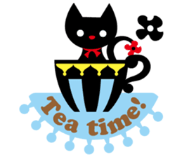 Cute girl & animals,for daily greeting sticker #7561230