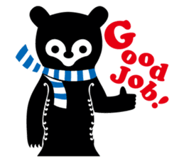 Cute girl & animals,for daily greeting sticker #7561233