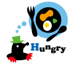 Cute girl & animals,for daily greeting sticker #7561239