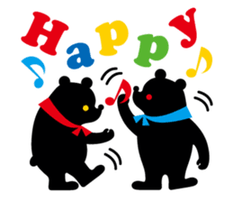 Cute girl & animals,for daily greeting sticker #7561241