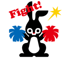 Cute girl & animals,for daily greeting sticker #7561243