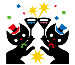 Cute girl & animals,for daily greeting sticker #7561250