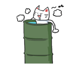 BAD BAD CAT sticker #7561335