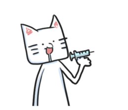 BAD BAD CAT sticker #7561362