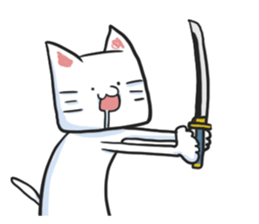 BAD BAD CAT sticker #7561369