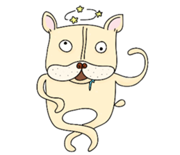 A lovely French Bulldog sticker #7561657