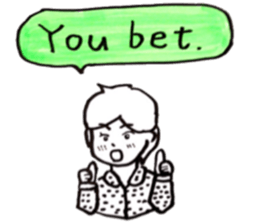 ENGLISH IDIOM (Super School Star 2) sticker #7561870