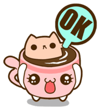 Take a break (Latte & Friend) sticker #7561973