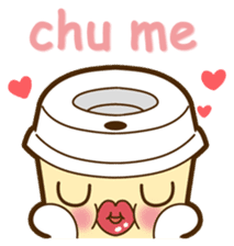 Take a break (Latte & Friend) sticker #7561978