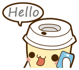 Take a break (Latte & Friend) sticker #7561987