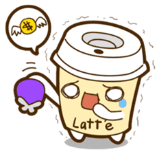 Take a break (Latte & Friend) sticker #7561990