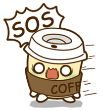 Take a break (Latte & Friend) sticker #7561993