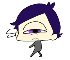 Hitotsume and the funny everyday sticker #7562093