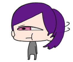 Hitotsume and the funny everyday sticker #7562101