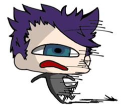 Hitotsume and the funny everyday sticker #7562107