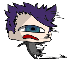 Hitotsume and the funny everyday sticker #7562107