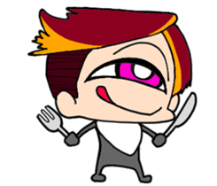 Hitotsume and the funny everyday sticker #7562116