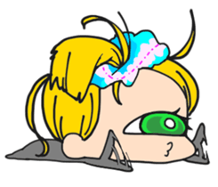 Hitotsume and the funny everyday sticker #7562125