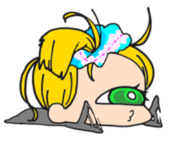 Hitotsume and the funny everyday sticker #7562125