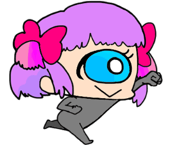 Hitotsume and the funny everyday sticker #7562128